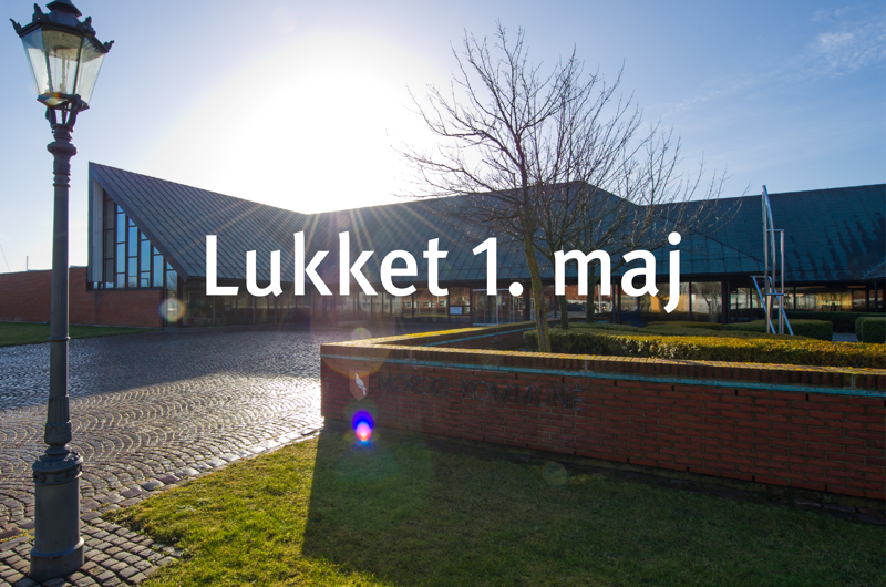 Administration og borgerservice er lukket 1. maj